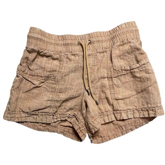 Athleta Cabo Linen Shorts Tank Size 8 - Picture 2 of 4